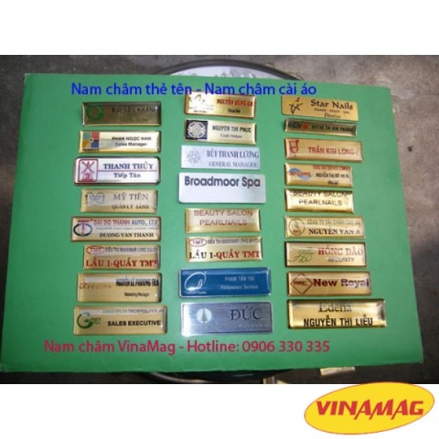Nam châm đeo thẻ - Nam Châm VINAMAG - Công Ty TNHH VINAMAG